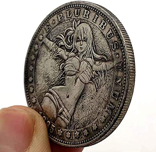 1885 מטבע תועה לורי הקטנה לורי יפה מטבע זיכרון מועדף של הילדה המועדפת