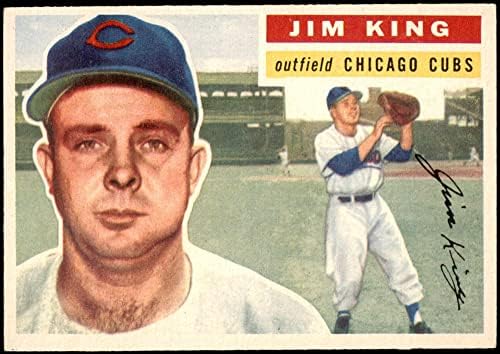 1956 Topps 74 Jim King Chicago Cubs Ex/MT Cubs