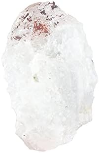 Gemhub לא חתוך גס טבעי קשת לבן קשת 89.65 CT ריפוי אבן קריצרית, אבן צ'אקרה ריפוי לשימושים מרובים