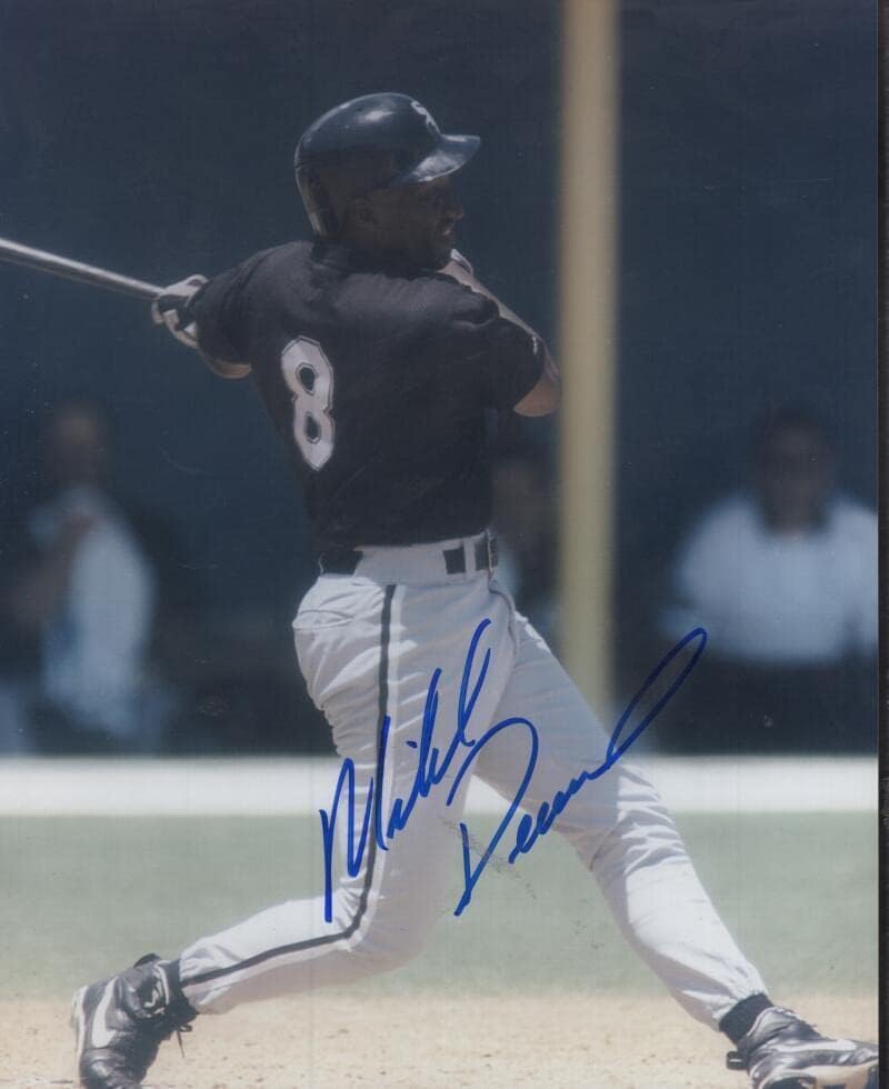 מייק דוורו שיקגו ווייט סוקס חתום חתימה 8x10 צילום w/coa - תמונות MLB עם חתימה