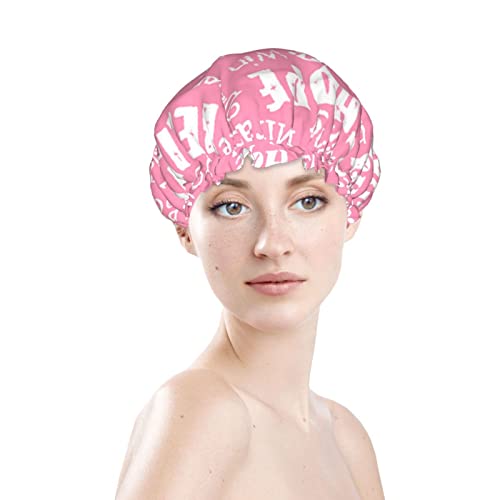 נשים לשימוש חוזר למתיחות שולי שיער כובע סרטן שד מודעות שכבות כפול