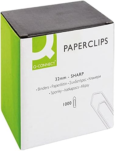 נייר Q-Connect נייר ללא קרע, 32 ממ, חבילה של 1000