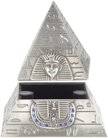 מארגן תכשיטים של זרודקו מגש תכשיטים פירמידה מצרית תכשיטים תכשיטים מזכרת קופסת מזכרת מיכל פירמידה פירמידה שרשרת טבעת תכשיטים