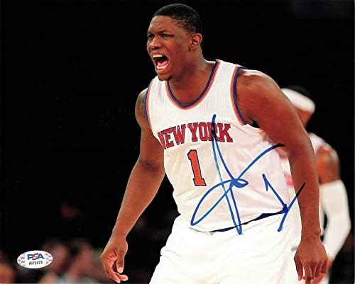 קווין סרפין חתם על 8x10 Photo PSA/DNA ניו יורק ניקס חתימה - תמונות NBA עם חתימה